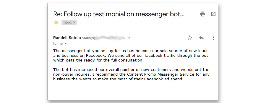 messenger testimonial--2 messenger testimonial--2